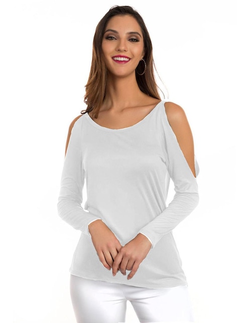 Blusa manga larga para mujer 1