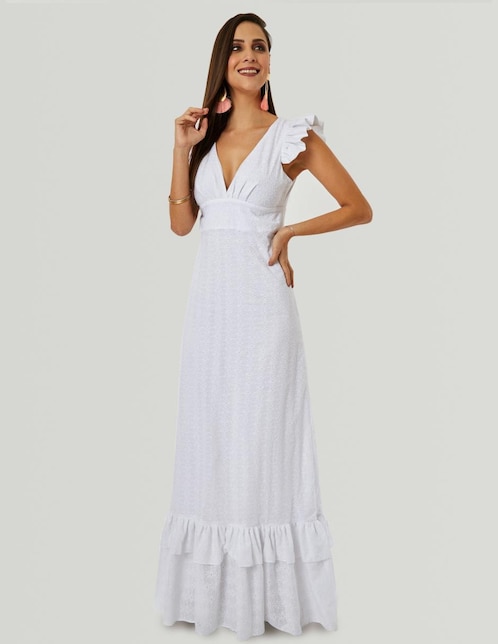 Vestido maxi casual para mujer