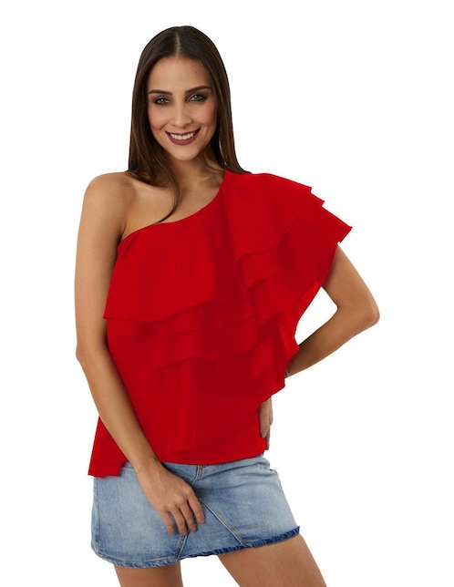 Blusa sin manga para mujer