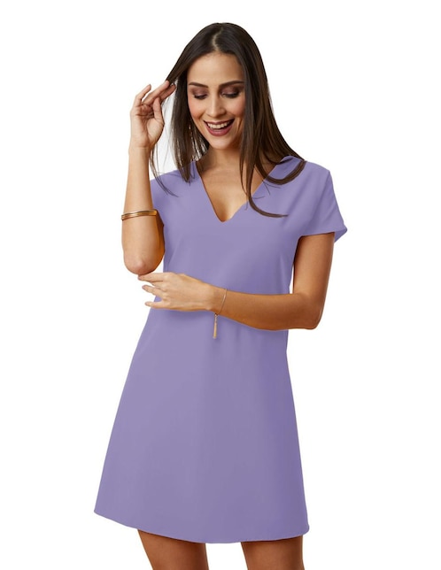Vestido mini loungewear para mujer