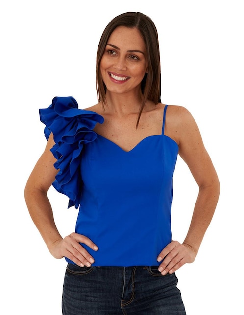 Blusa sin manga para mujer 1