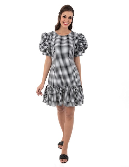 Vestido 3/4 casual para mujer