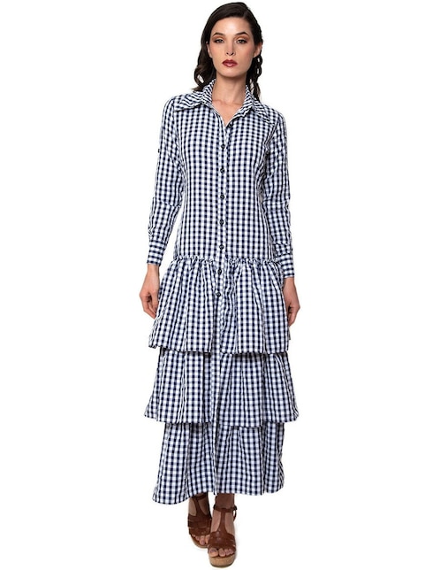 Vestido maxi casual Beatriz Meade para mujer