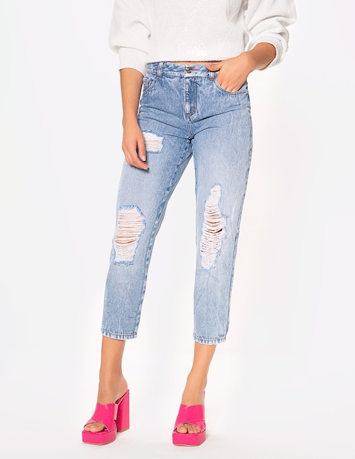 Jeans boyfriend Studio F para mujer