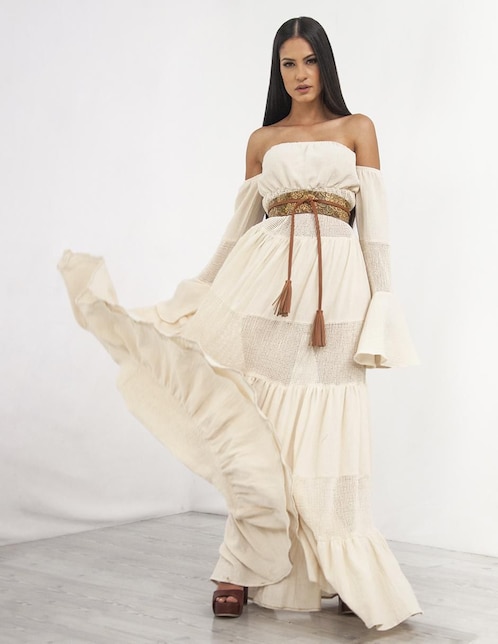 Vestido maxi casual para mujer