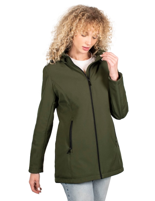 Chamarra parka para mujer