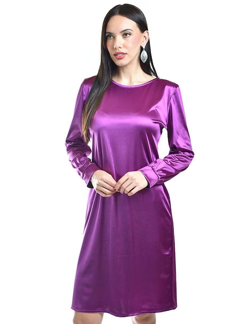 Vestido arriba de la rodilla de fiesta Roman Fashion para mujer