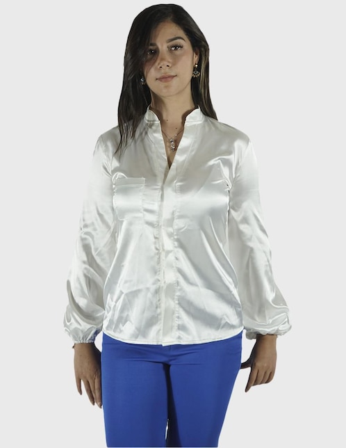 Camisa manga larga para mujer 1