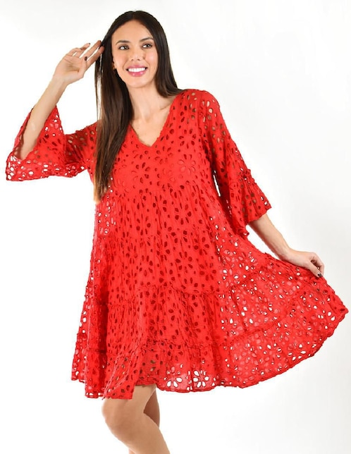 Vestido corto casual Roman Fashion para mujer
