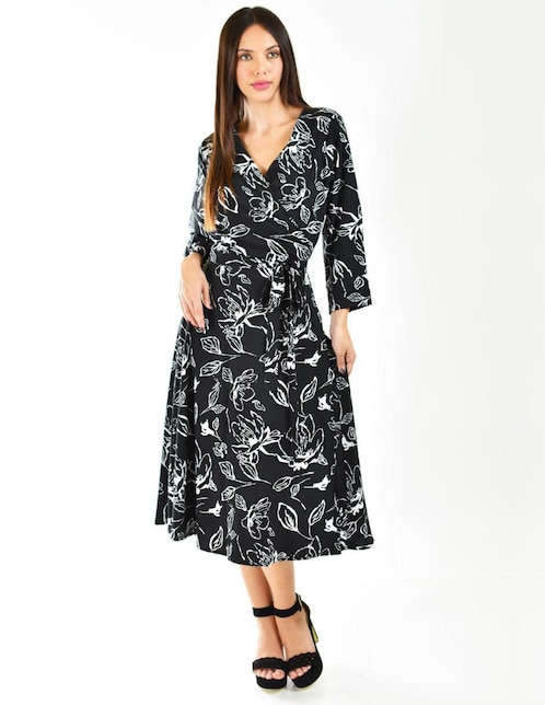Vestido midi casual Roman Fashion para mujer
