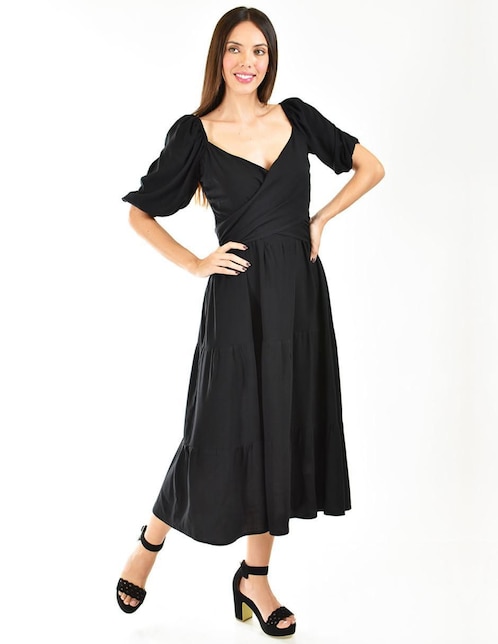 Vestido midi casual para mujer 1