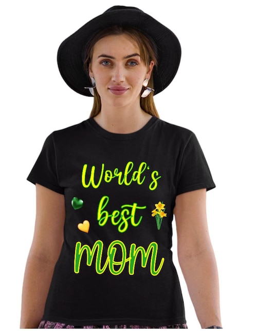 "playera" "manga" corta marëvnyk día de la madre mejor mamá del mundo "cuello" redondo "para mujer"