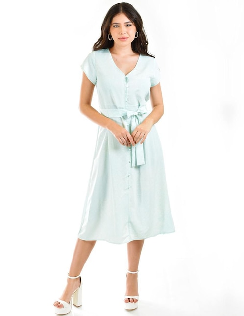 Vestido midi casual para mujer 1