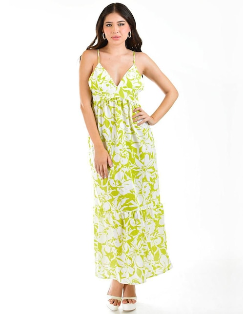 Vestido largo casual para mujer 1