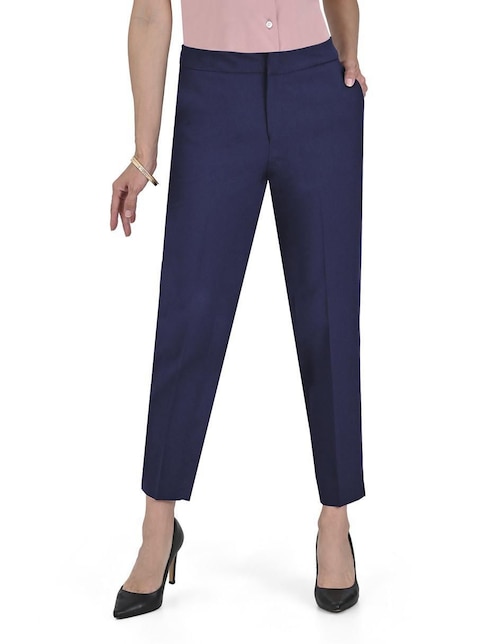 LIQUID BLUE Pantalón Liquid Blue slim para mujer