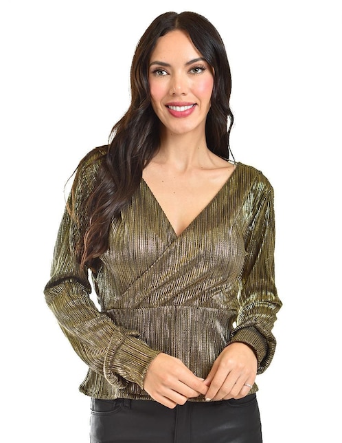 Blusa manga larga para mujer 1