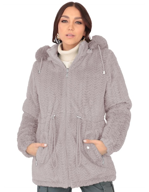 "chamarra" acolchada roosevelt no impermeable "de" poliéster "para mujer"