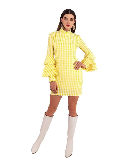 Vestido corto casual Beatriz Meade para mujer