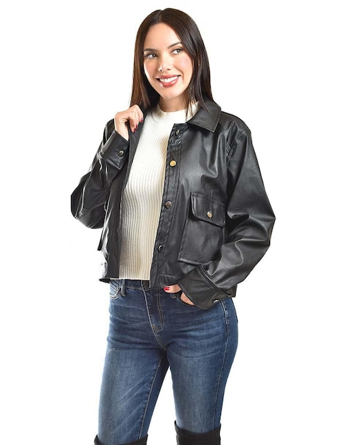 Chamarra Roman Fashion repelente al agua para mujer