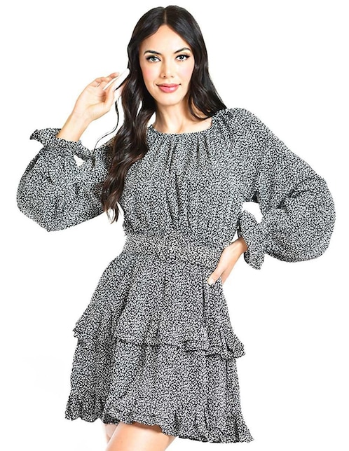 Vestido corto casual para mujer 1