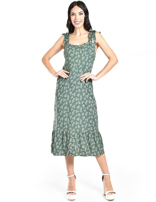 Vestido midi casual para mujer 1