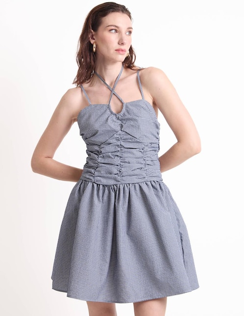 Vestido corto casual para mujer 1