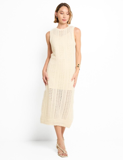 Vestido crop casual para mujer