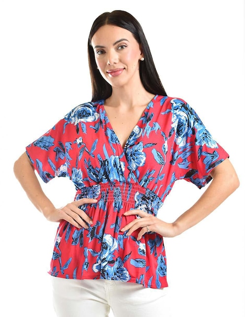 Blusa manga corta para mujer 1