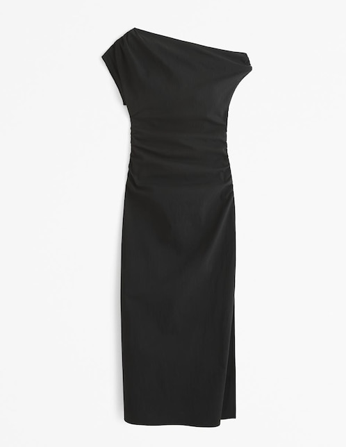 Vestido midi formal Abercrombie Fitch para mujer