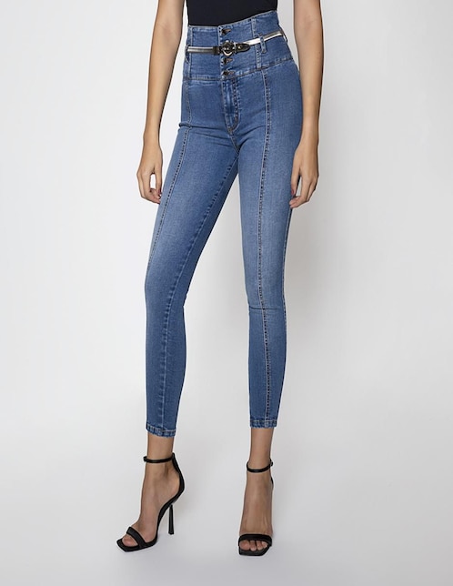 Jeans slim Studio F para mujer