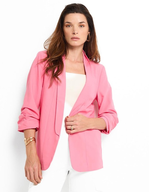 SACO PIECES 17090996, CH, CORAL