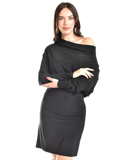 Vestido corto de fiesta Roman Fashion escote medio