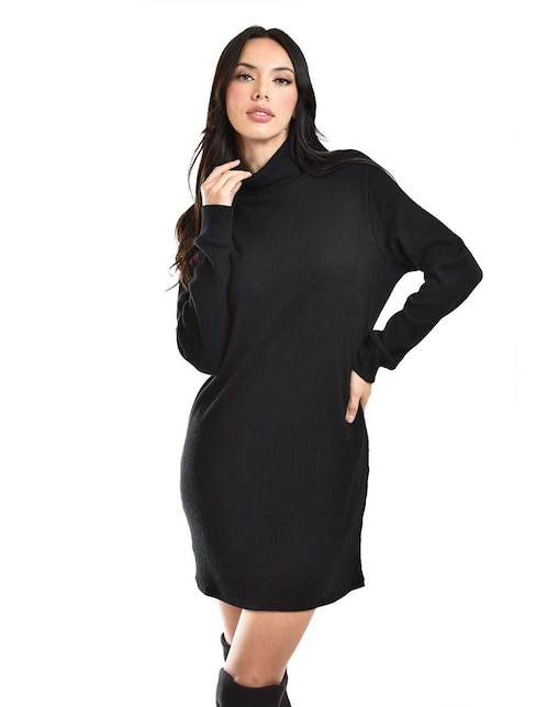 Vestido arriba rodilla casual para mujer 1