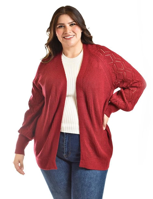 Suéter cuello abierto para mujer 1
