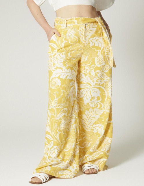 Pantalón easy pant Studio F amplio para mujer