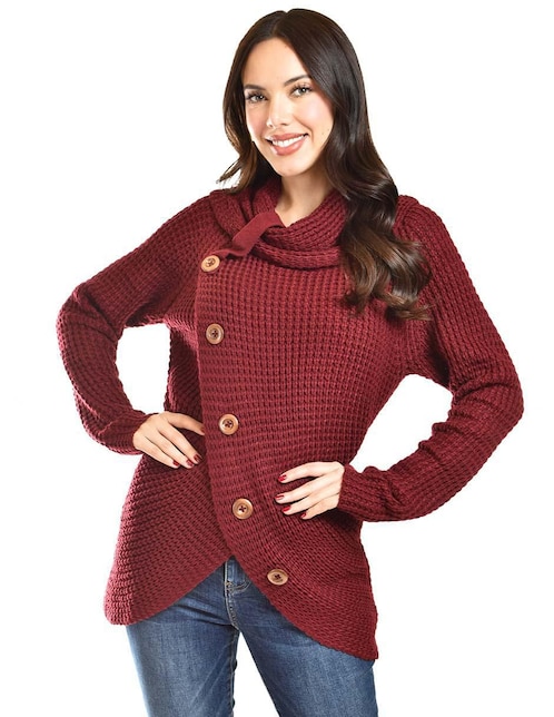 Suéter cuello alto para mujer 1