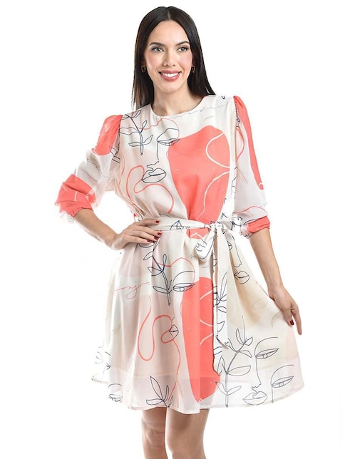 Vestido corto casual para mujer 1