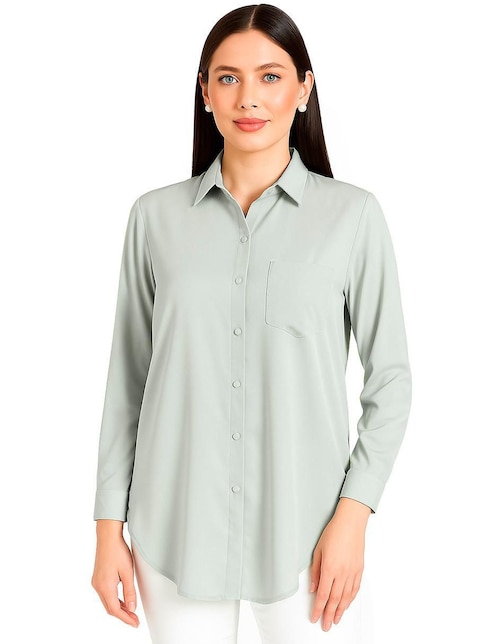 Blusa manga larga para mujer 1