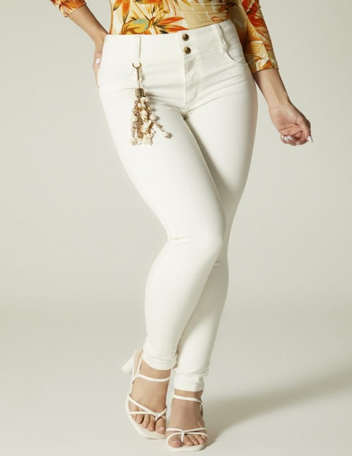 Jeans slim para mujer 1