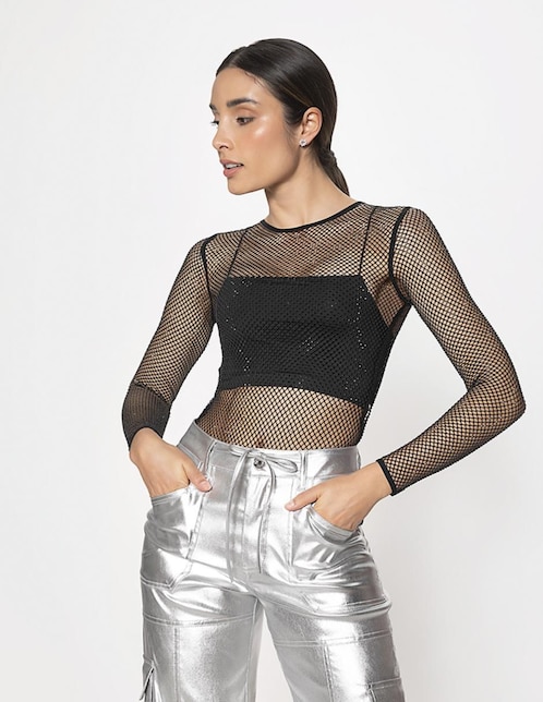 Body Studio F cuello redondo para mujer