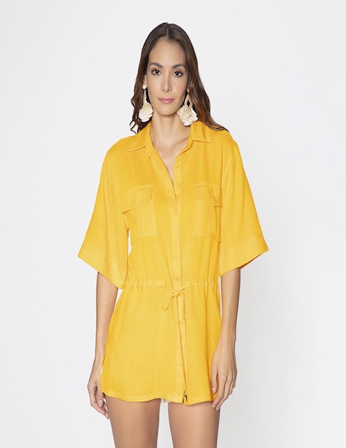 Camisa Sudio F manga corta para mujer