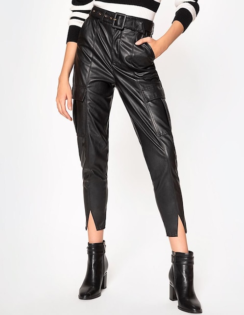 Pantalón capri slim para mujer