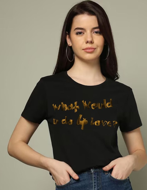 "playera" "manga" corta marëvnyk love amor sensual "cuello" redondo "para mujer"