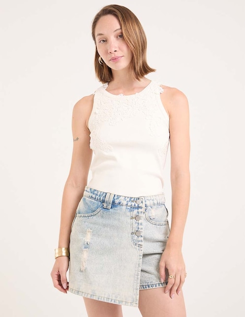Top cuello redondo 1