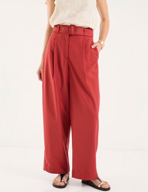 Pantalón chino straight para mujer 1