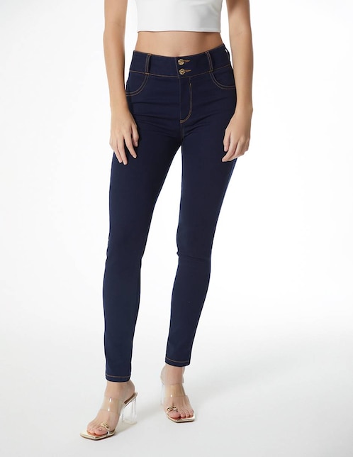 Jeans skinny Básico para mujer 1