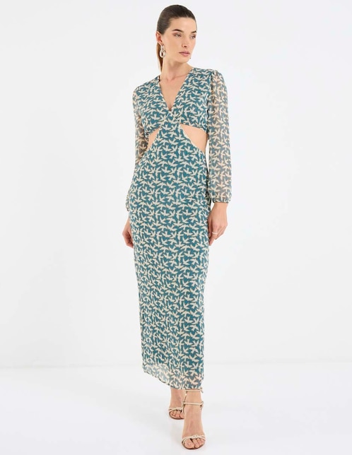 Vestido largo casual para mujer 1