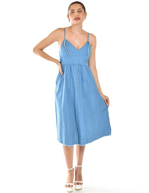 Vestido midi casual para mujer 1