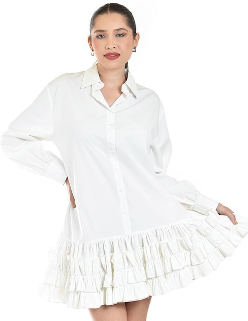 Vestido corto casual para mujer 1