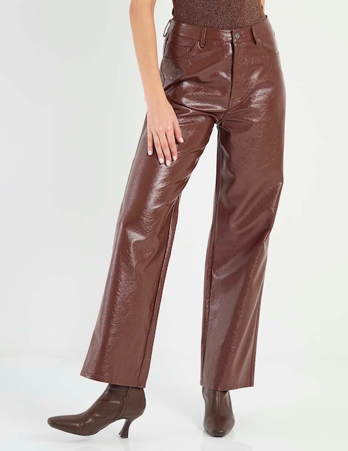 Pantalón relaxed Map straight para mujer